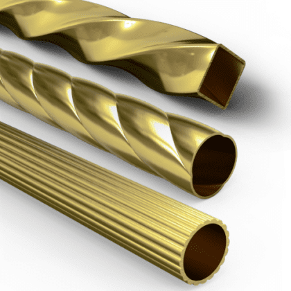 Brass Decorative Tube - Phoenix Metals