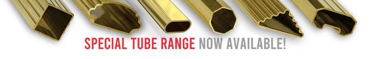 Our NEW Brass Special Tube Range